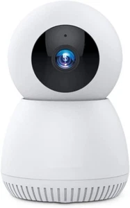 Indoor Camera, 1080p Pan/Tilt Wireless Cameras for Home Security, Baby Monitor, - Picture 1 of 7