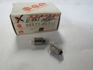 Suzuki NOS AC100, AS50, A100, FA50, FS50, Bulb 6V 1.7W   09471-06001 SOL;D AS 2 - Picture 1 of 2