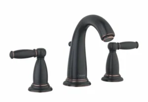 Hansgrohe 06117920 Swing C Widespread Faucet w Drain Rubbed Bronze - Picture 1 of 5