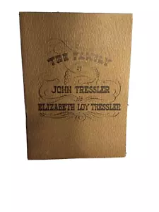 The Family of John Tressler and Elizabeth Loy Tressler - Perry County, PA - Picture 1 of 2