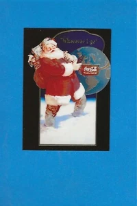 1999 Coca Cola Santa C1 Foil Chase Insert Card NM to MINT - Picture 1 of 1