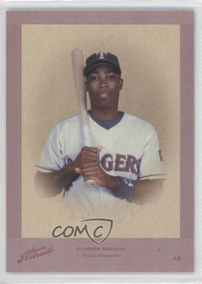 Donruss Studio Portraits Diamond Kings 2005 rojo/55 Alfonso Soriano #SP-12 Foto 1 de 2