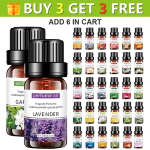 10ml Essential Oil 100% Pure & Natural Aromatherapy Diffuser Fragrance Oils UK - Picture 1 of 51