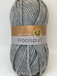 Posten 3 Knäuel Löwenmarke Farbe # 150 Oxford grau WOLLGESPONNEN Garn ~ 100 g EA gebraucht - Bild 1 von 6
