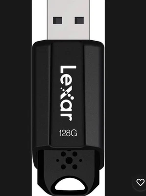 Lexar 128GB JumpDrive S80 USB 3.2 Gen 1 Flash Drive for Storage 128GB, Black  - Image 1 of 4