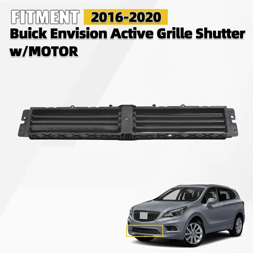 For 2016-2020 Buick Envision Active Grille Shutter Assembly With Motor 84095662 Foto 1 de 4