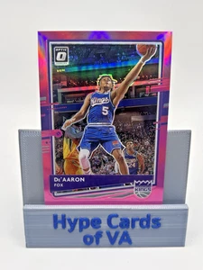 DE'AARON FOX 2020-21 Panini Donruss Optic Pink Prizm 17/25 #23 Sacramento Kings - Bild 1 von 2