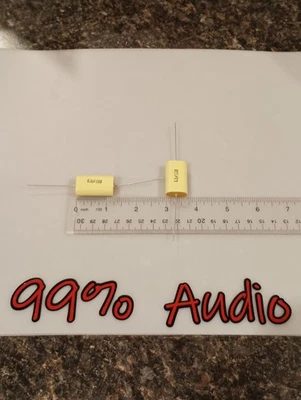 2x Condensadores de película 6.8uf 100v para cruces de altavoces Foto 1 de 3