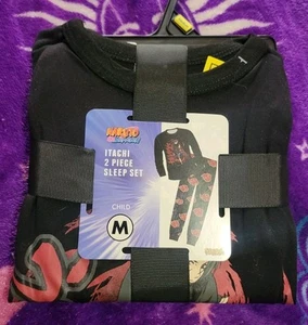 NWT Kids Naruto Itachi Pajamas PJs Size Medium Spirit Halloween Anime - Picture 1 of 6