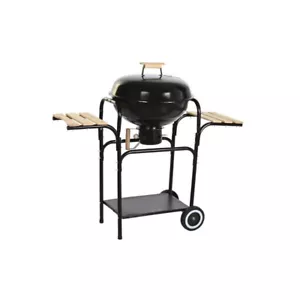 Grill DKD Home Decor Holz Stahl (100 x 47 x 95 cm) - Bild 1 von 6