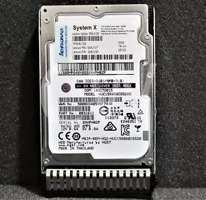 IBM 00AJ127 00AJ126 00AJ130 600 GB 15 K RPM 6 Gb/s 2,5" disco rigido SAS SERVER HDD - Foto 1 di 4