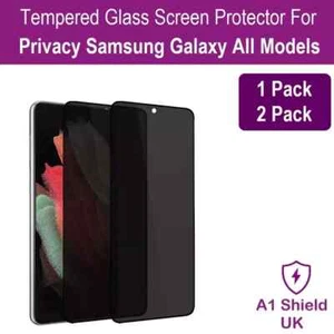 For Samsung S21/22/23/S24/S25 Plus Ultra Privacy Screen Protector Tempered Glass - Picture 1 of 14