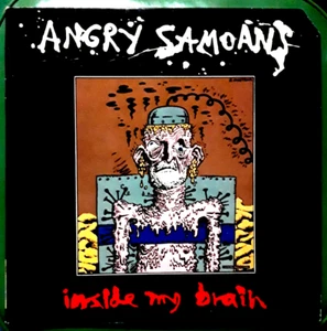 ANGRY SAMOANS INSIDE MY BRAIN LP '90 Vinyl repress Triple X rec 51033-1 NM Cond. - Picture 1 of 12