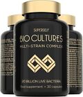 Probiotics Bio Cultures Complex - Gut Health Probiotic Supplements for Men & Wo