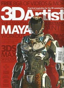 3D KÜNSTLERMAGAZIN, AUSGABE NR. 103 (SORRY KOSTENLOS 8 GB VIDEOS & MEHR FEHLEN - Bild 1 von 1