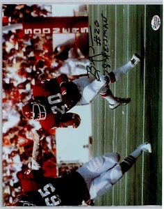 BILLY SIMS Signed 8x10 Photo-Oklahoma Sooners inscription "#20 1978 Heisman" 407 - Picture 1 of 2
