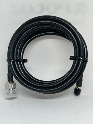 10 feet Cable RG58 SMA MALE to N MALE Plug Low Loss RF coaxial Cable 50ohm USA - Image 1 of 2