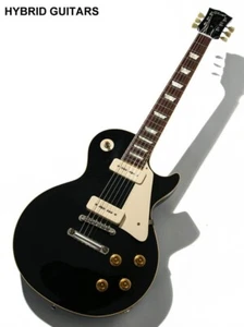 Gibson Custom Shop HC 1956 Les Paul Standard Reissue Ebony Black VOS USA 2012 - Picture 1 of 14