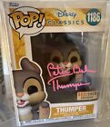 Peter Behn Signed Autographed Thumper Funko Pop  Bambi Disney Hot topic ex Pink