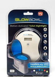 GlowBowl 54564 A-00452-01 Motion Activated Toilet Nightlight - Picture 1 of 2