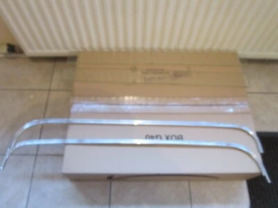 Vintage Roof /Door Frame Chrome Strips x 2 possibly from Morris 10 Special Coupe - Image 1 of 4
