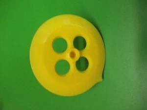 Dead Bumper Skirt Pointed YELLOW Gottlieb A2017 Bally C-790-11 - Picture 1 of 1