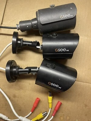 Lot of 3Q-See Security Cameras QTH8071B And QTH7211B (READ!) - Image 1 of 4