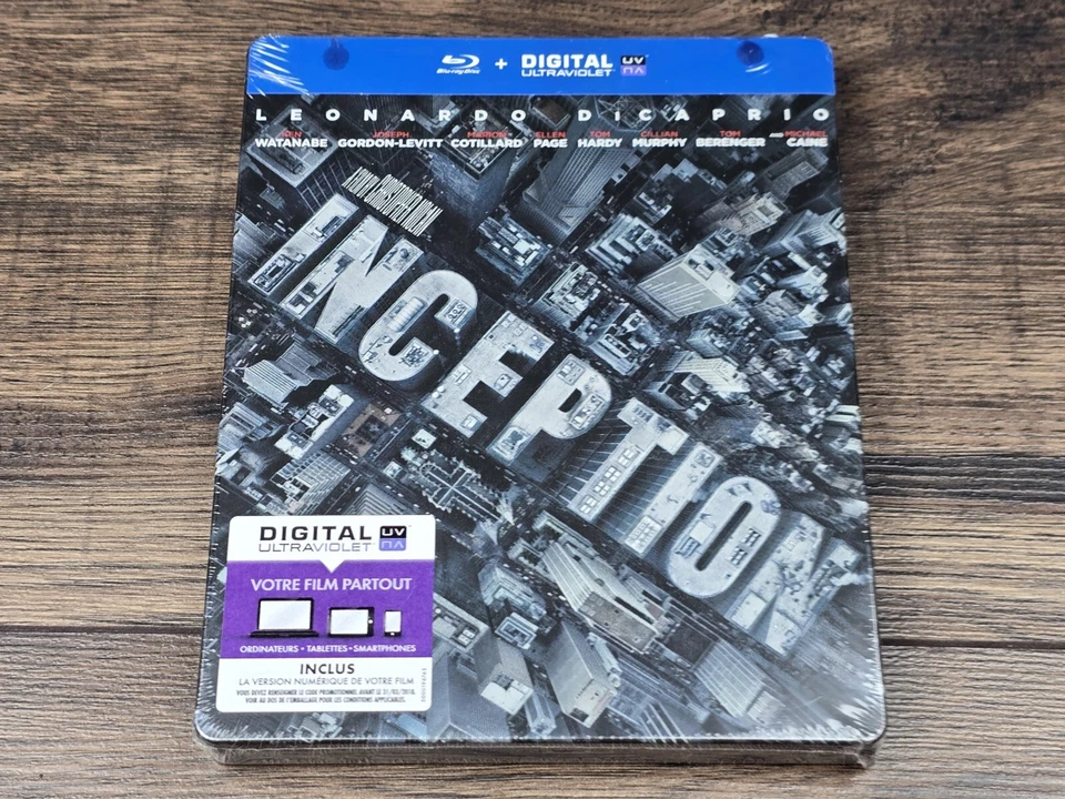 Inception 4k Ultra HD (2010) 2 Blu Ray