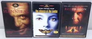The Silence of The Lambs/Hannibal Lector/Red Dragon DVD Lot Horror GEM MINT COND - Picture 1 of 3