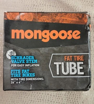 Mongoose Fat Tire Bike Tube Schrader Valve Stem  26" x 4" MG78253-6, New - Image 1 of 2