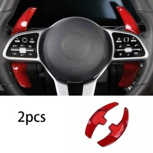 For Benz GLE GLS 2020-2021 2022 Shift Paddles Steering Wheel Dry Carbon Fiber - Picture 1 of 8