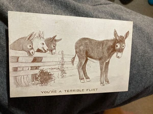 You’re A Terrible Flirt - Comic Postkarte - Bild 1 von 2