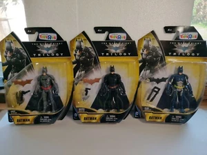 The Dark Knight Trilogy BATMAN Figures Lot of 3 ToysRus (CosBman0333) - Picture 1 of 8