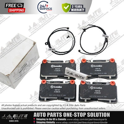 Kit de pastillas de freno delanteras genuinas para Aston Martin BD9 y V8-Vantage, 7G43-2D007-AA Foto 1 de 4