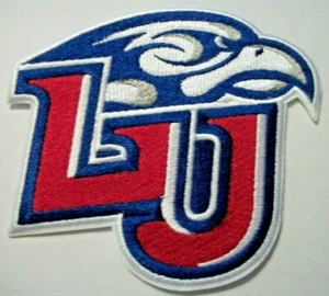 Liberty University Flames ~ Bestickter AUFNÄHER ~ 3 7/8"" x 3 5/8"" ~ Bügeln oder Nähen ~ NCAA - Bild 1 von 2