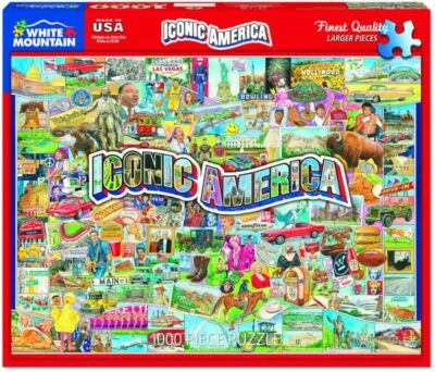 Iconic America 1000-teiliges Puzzle 760 mm x 610 mm (WMP)