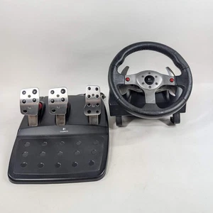 Roto Logitech G25 Racing Wheel Juego Carreras Ruedas Y Pedales LEER - Imagen 1 de 11