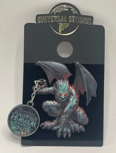 Universal Halloween Horror Nights 2025 HHN Logo Limited Edition Gargoyle Pin - Picture 1 of 1