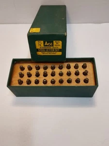 Ace Professional Stahl Buchstaben Stempel Set 1/8" #386351 - Bild 1 von 7
