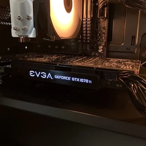 EVGA GEFORCE GTX 1070 TI SC PC Gaming Graphics Card 08G-P4-5671-KR 8GB GDDR5 - Picture 1 of 13