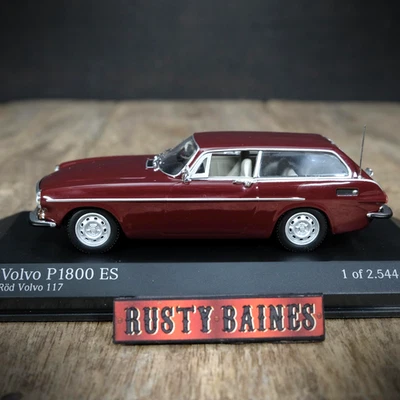 MINICHAMPS Volvo P1800 ES, rojo oscuro, 1/43 en caja Foto 1 de 4