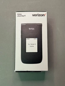 NEW Orbic Journey V RC2200L 4G LTE Cell Phone Verizon Wireless Flip Phone - Picture 1 of 2