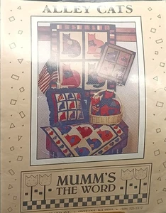 Alley Cats Quilt Pattern By Mumms The Word Vintage Sewing - Picture 1 of 2