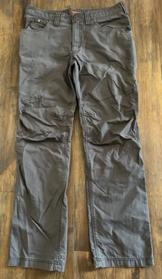 L.L. Pantalones de Senderismo Bean Riverton Utility Lona Gris Carga 288083 Para Hombre 34x32 Foto 1 de 4