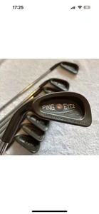 Ping Eye 2 Beryllium Copper Orange Dot Irons 3-9 SW ZZ Lite Stiff Steel Shaft - Picture 1 of 12
