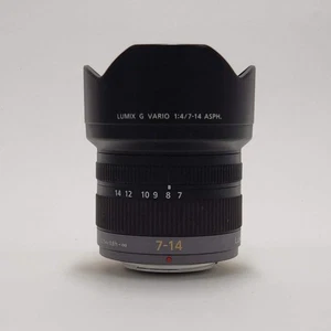 Panasonic Lumix G Leica DG Vario 7-14 mm f/4 ASPH. Per Lumix MFT-Micro Quattro Terzo - Foto 1 di 5
