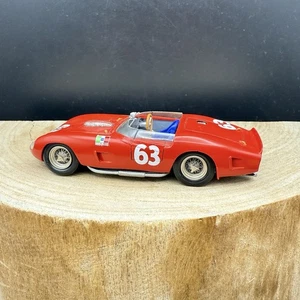 Motorino Avviamento 1:43 Ferrari 250 TRI61 #63 Marchi Botola 1961 Modellino Resina Pro-Costruito - Foto 1 di 9
