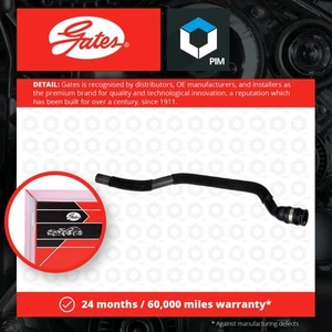 Heater Hose fits PEUGEOT 308 Mk1 1.6 08 to 14 Coolant Gates 6466FW Quality New - Picture 1 of 2