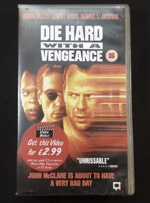 Die Hard With A Vengeance, VHS Video, Bruce Willis - Image 1 of 2