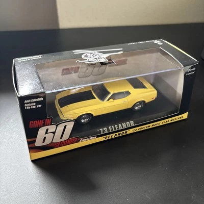 MODELLINO FORD MUSTANG ELEANOR GONE IN 60 SECONDS 1/43 GREENLIGHT - Immagine 1 di 4